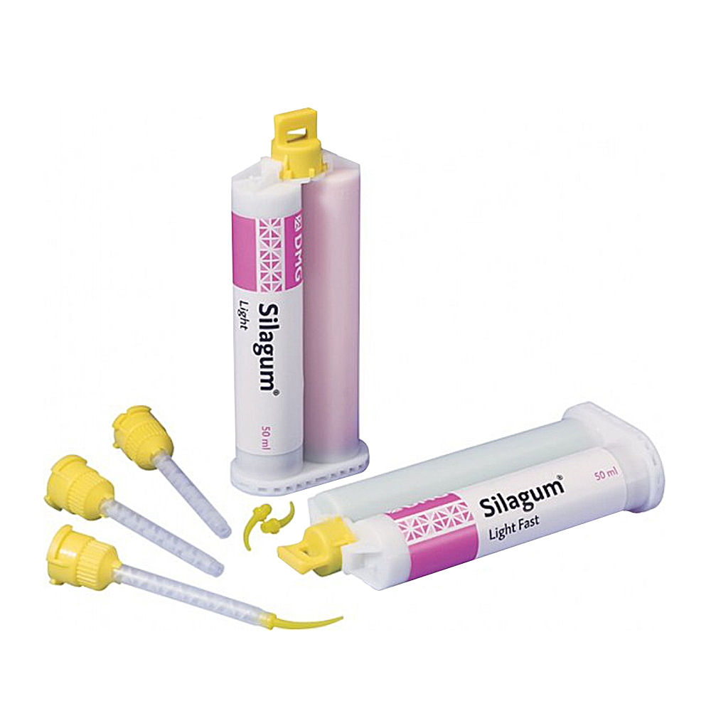 SILAGUM LIGHT FAST коррегирующий слой (2*50мл) DMG
