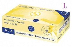 Перчатки латексные Safe&Care размер L (8-9) 50пар
