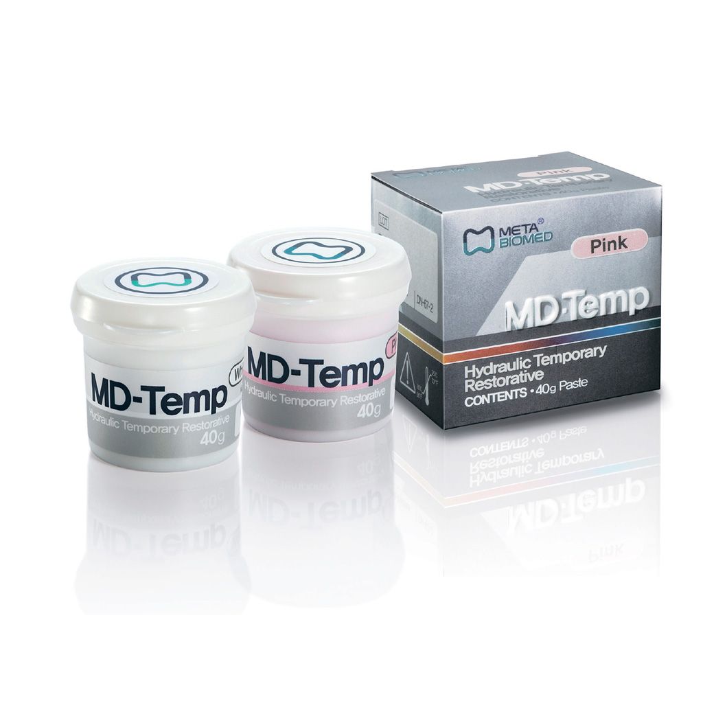 MD-Temp временная пломба цвет белый (40г) Meta Biomed
