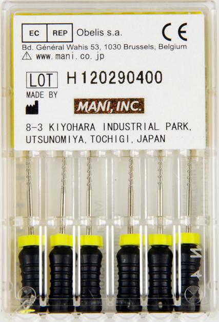H-File №40 25мм (6шт) MANI