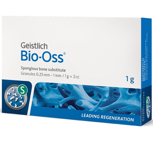 Bio-Oss spongiosa, гранулы S (0,25-1мм) 1 г