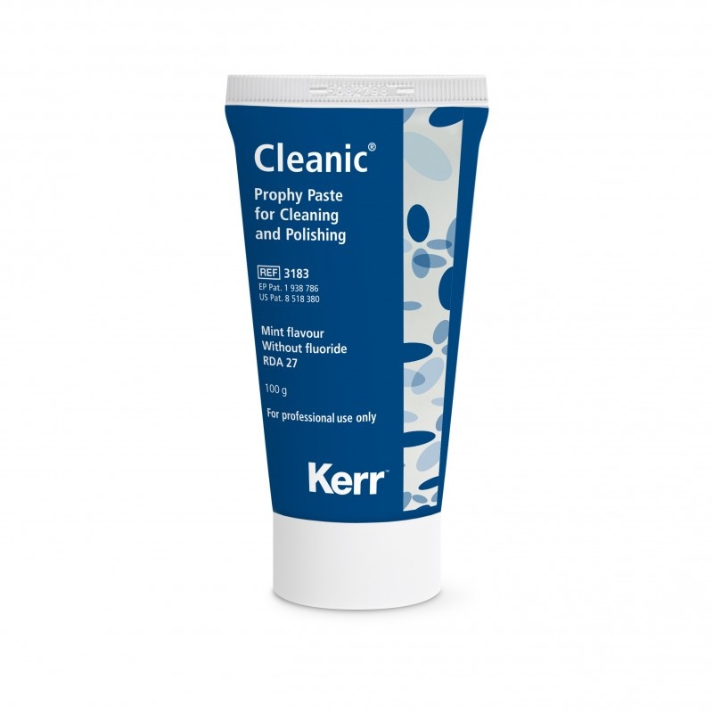 Cleanic™ полировочная паста мятный вкус, без фтора (100г) Kerr